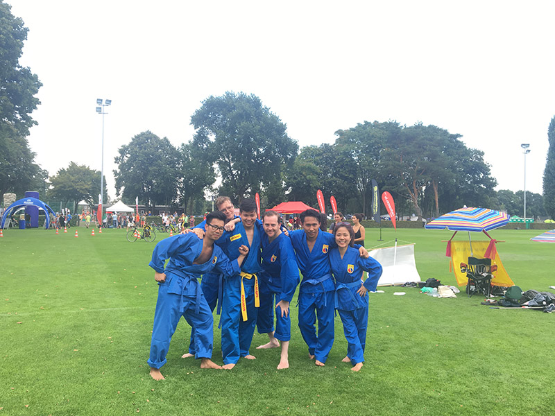 Training at the Berlin Familiensportfest  August 2016