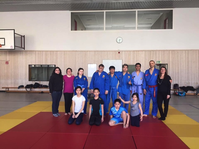 training with master Vittorio Cera, group photo