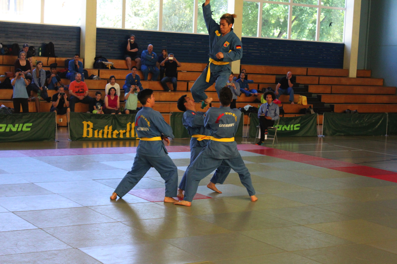 Vovinam Leg Attack