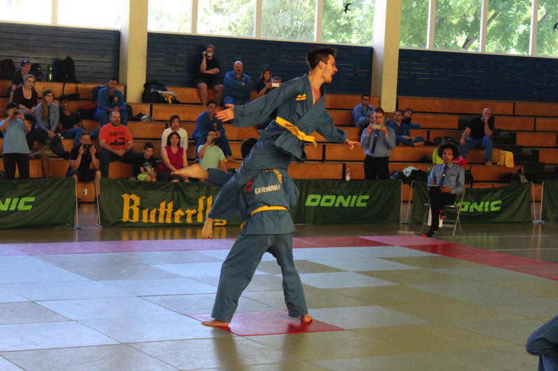 Vovinam Leg Attack