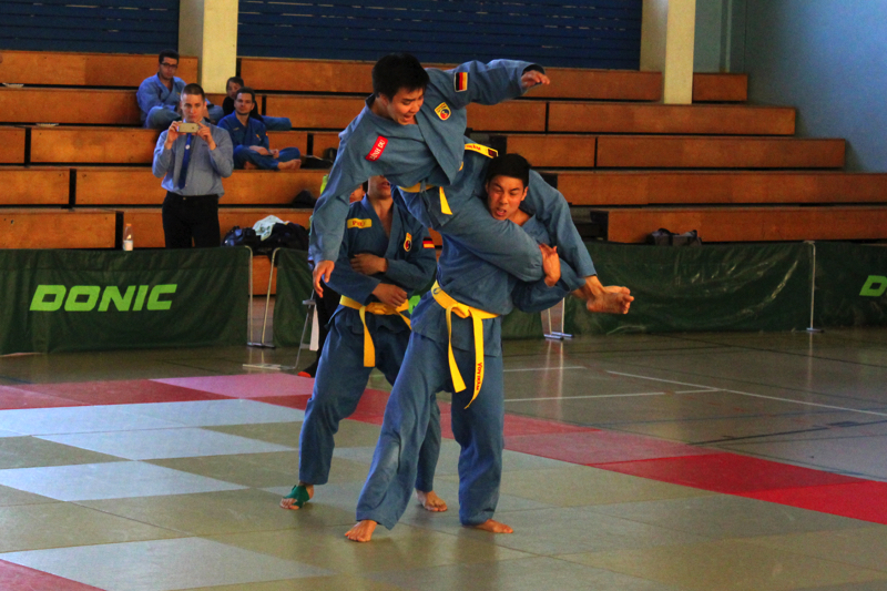 Vovinam Leg Attack